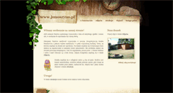 Desktop Screenshot of junoszyno.pl