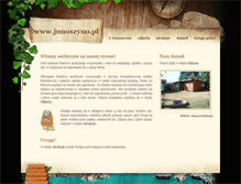 Tablet Screenshot of junoszyno.pl